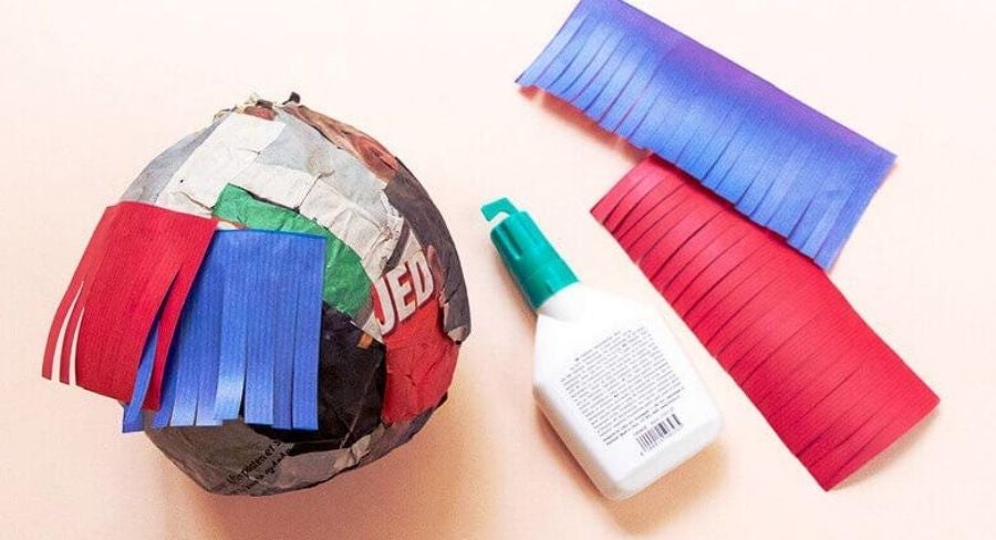 Piñatas navideñas mexicanas: paso a paso