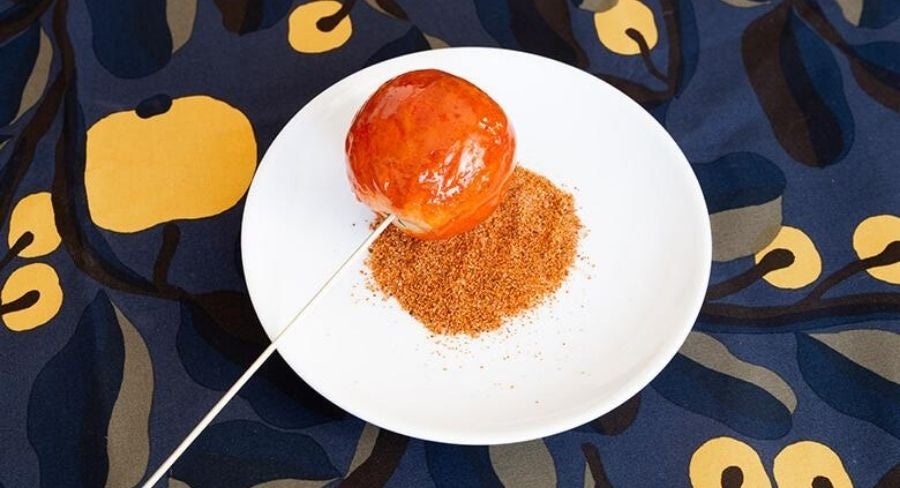Receta fácil para preparar manzanas con chamoy