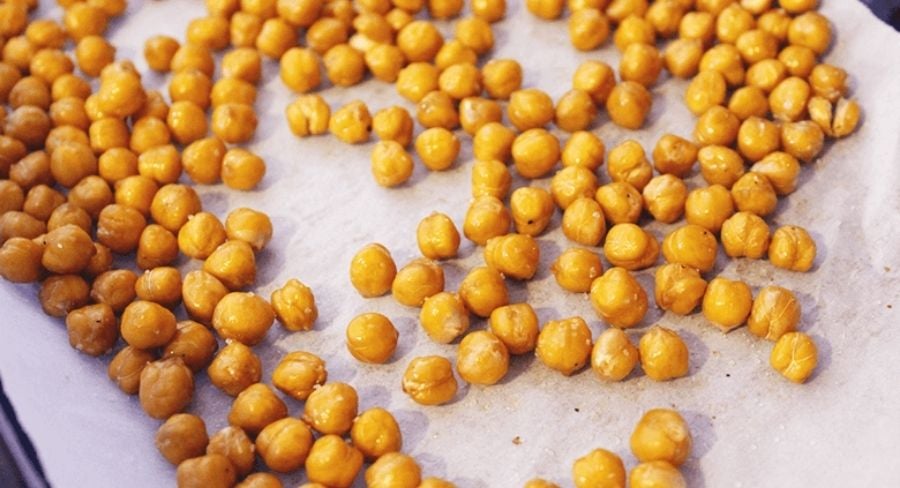 Paso a paso para preparar snacks saludables con garbanzos
