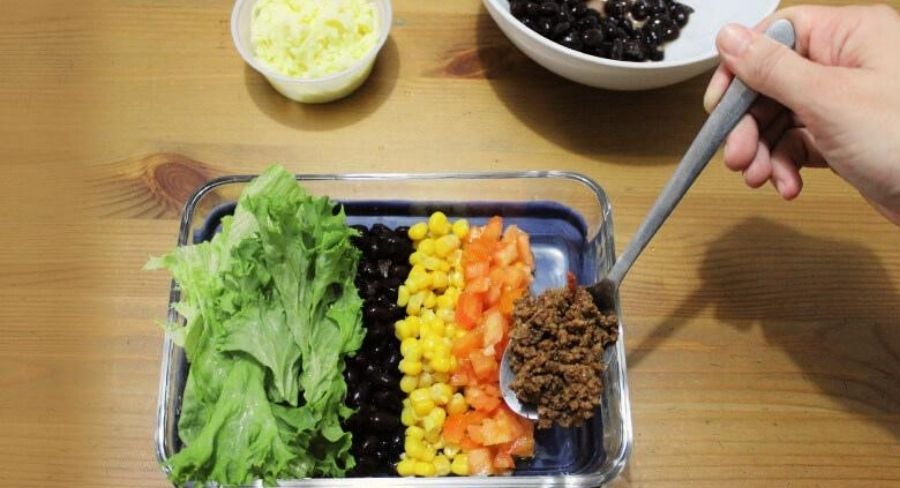Ensalada para el trabajo