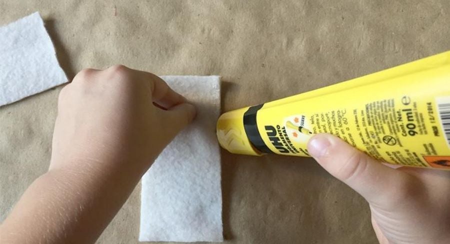 Procedimiento para hacer un títere de dedo
