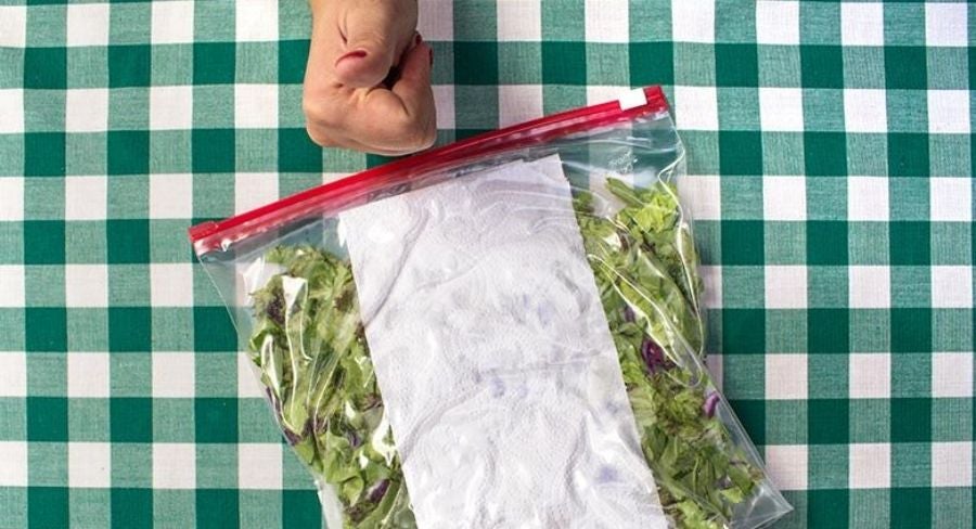 Conservar las ensaladas frescas