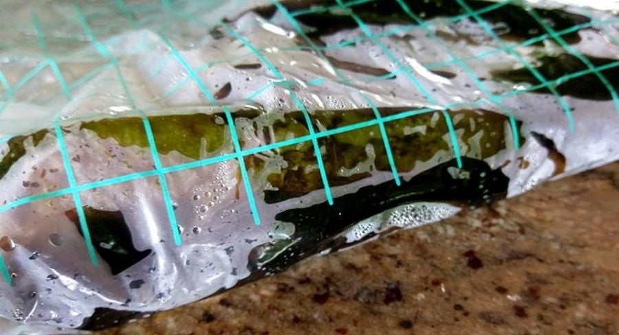 Chiles poblanos asados