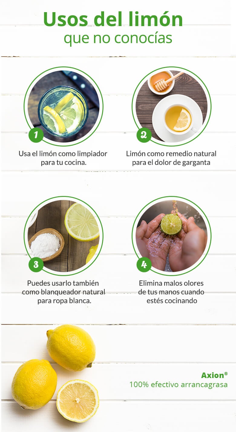 Usos del limón que no conocías