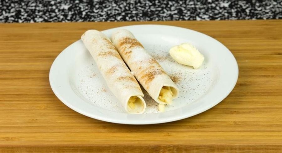 Paso a paso para preparar taquitos de manzana