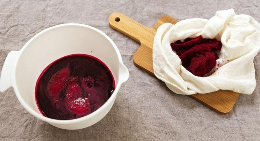Jugo de betabel: procedimiento
