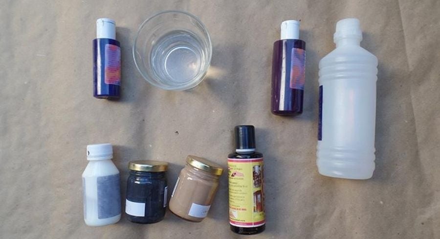 Materiales para pintar y restaurar un mueble de madera