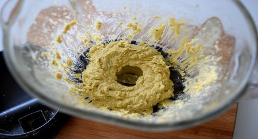 Paso a paso para hacer hummus de garbanzos