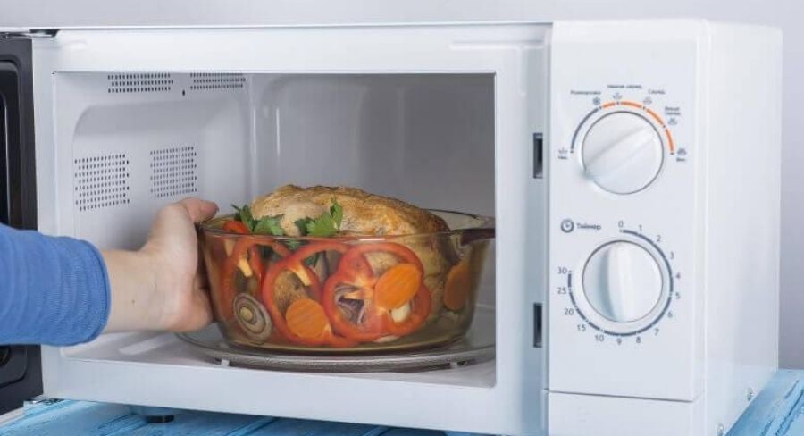 Métodos de coción de alimentos: microondas