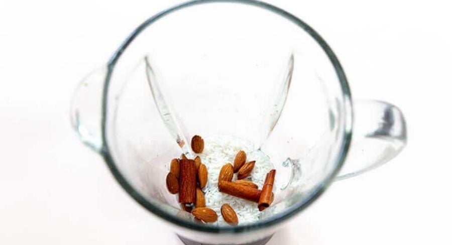 Paso a paso para hacer agua de horchata