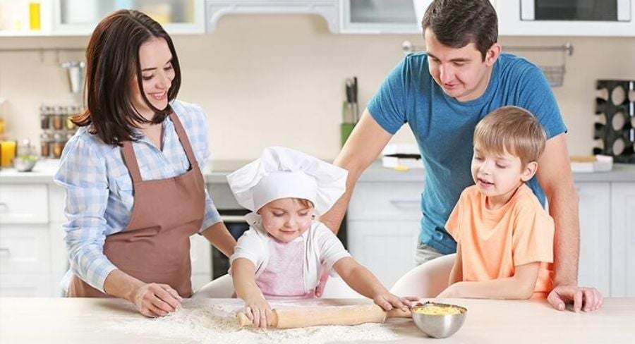 20 ideas para hacer en familia: preparar pizza