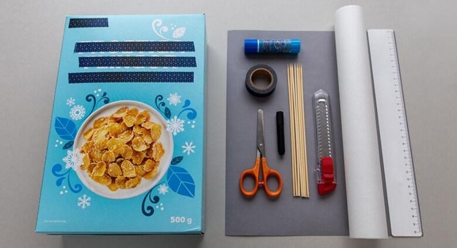 Materiales para hacer un teatro en casa con títeres