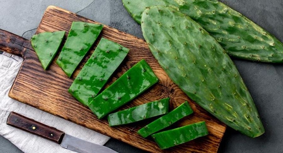 Nopales picados