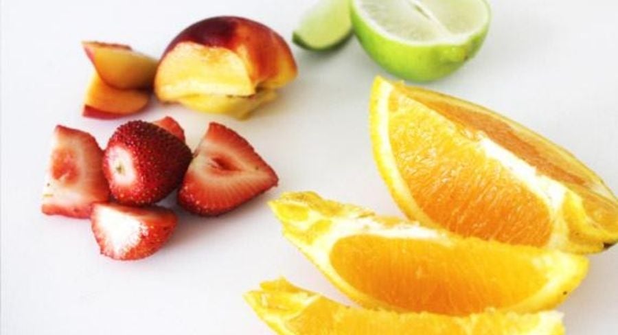 Agua de sabores en casa