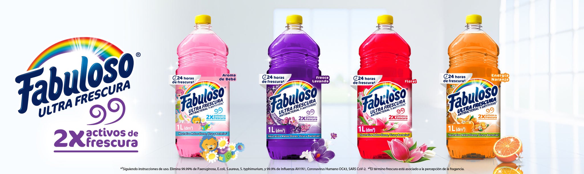 Productos Fabuloso ultra frescura