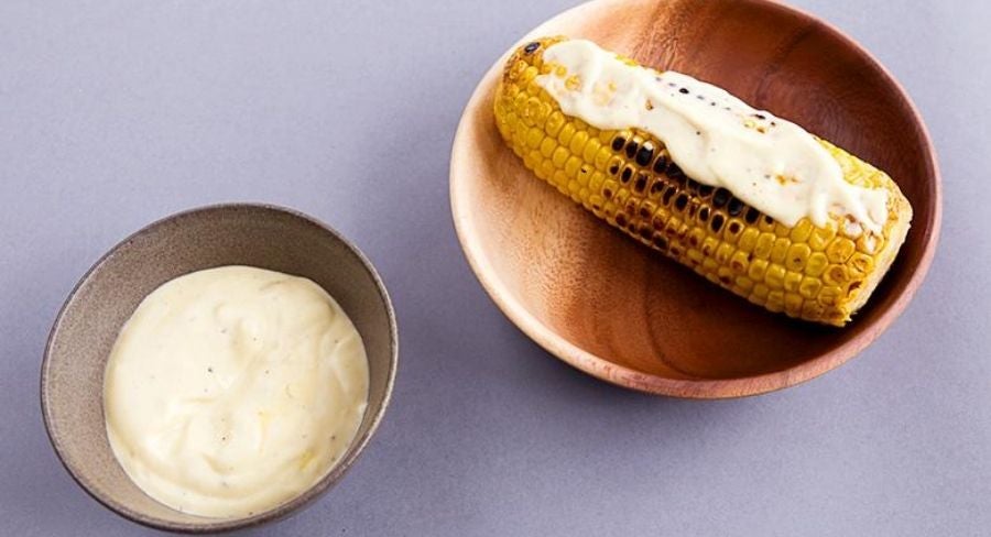 Mayonesa con jugo de garbanzos