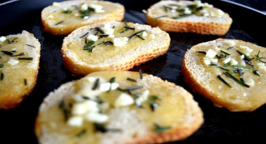 Recetas con pan rebanado