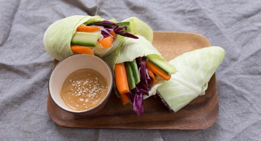 Rollos de vegetales