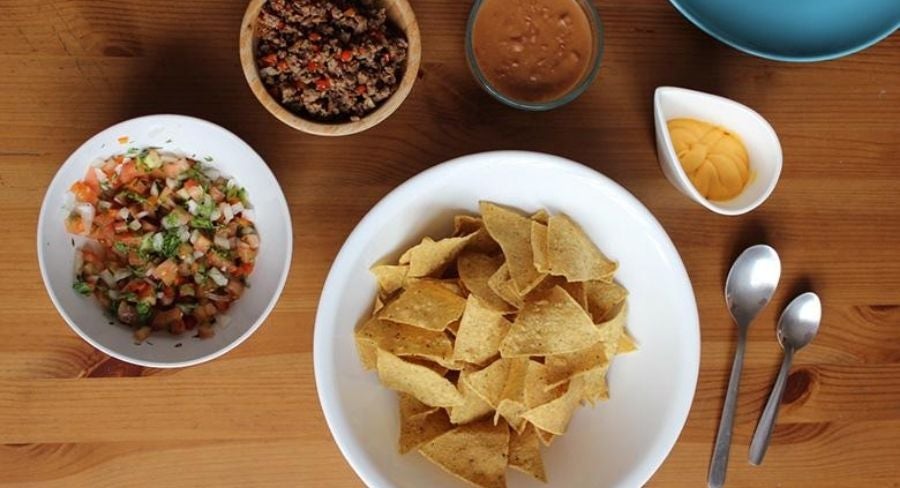 Nachos mexicanos caseros