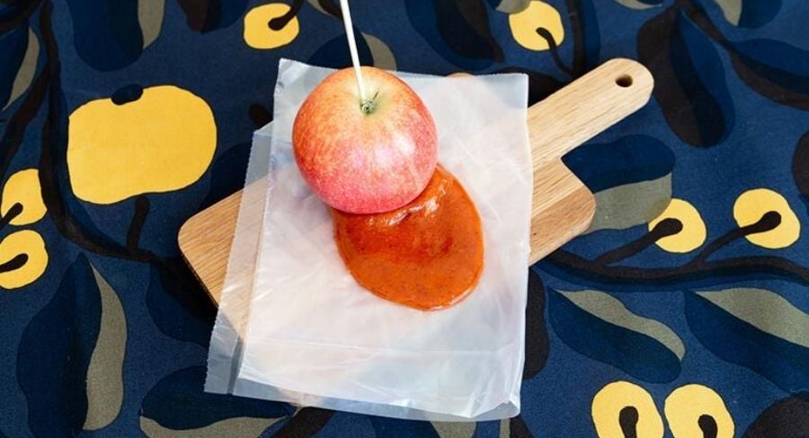 Receta fácil para preparar manzanas con chamoy