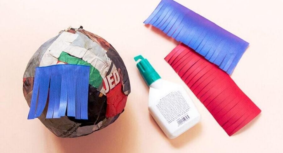 Piñatas navideñas mexicanas: paso a paso