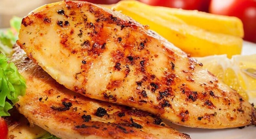 Pechuga de pollo con papitas
