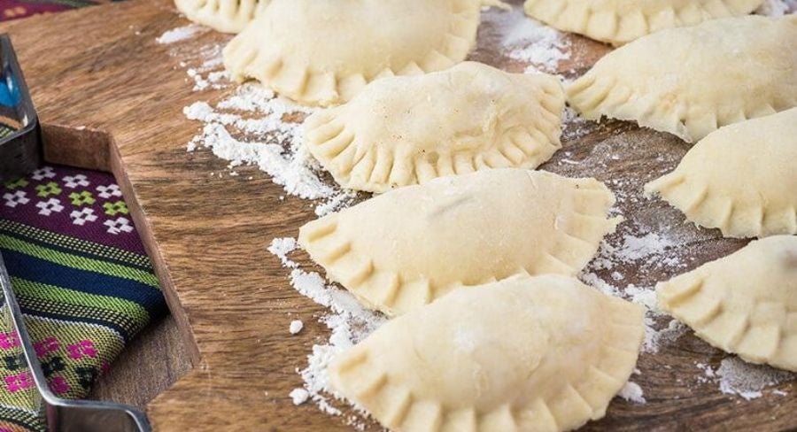Empanadas de cajeta: preparación