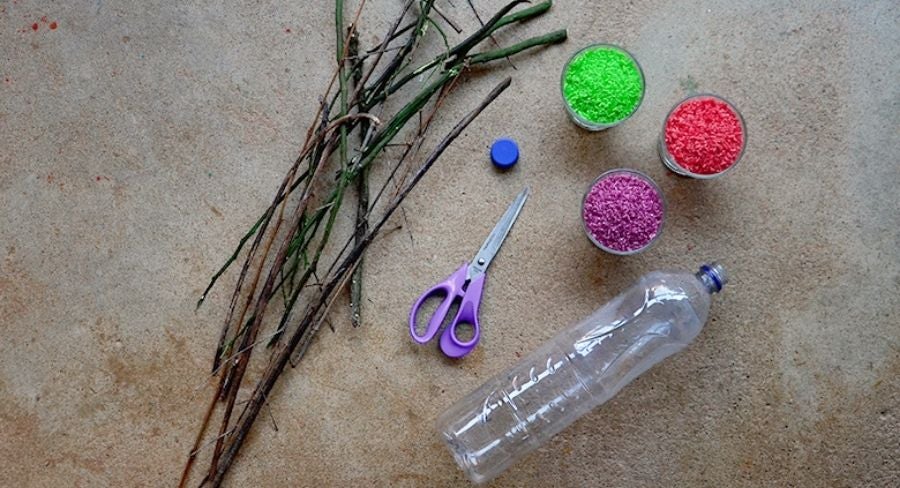 materiales palo de lluvia