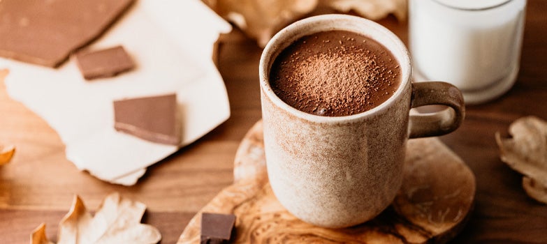 infografía beneficios del cacao y chocolate en el cuerpo