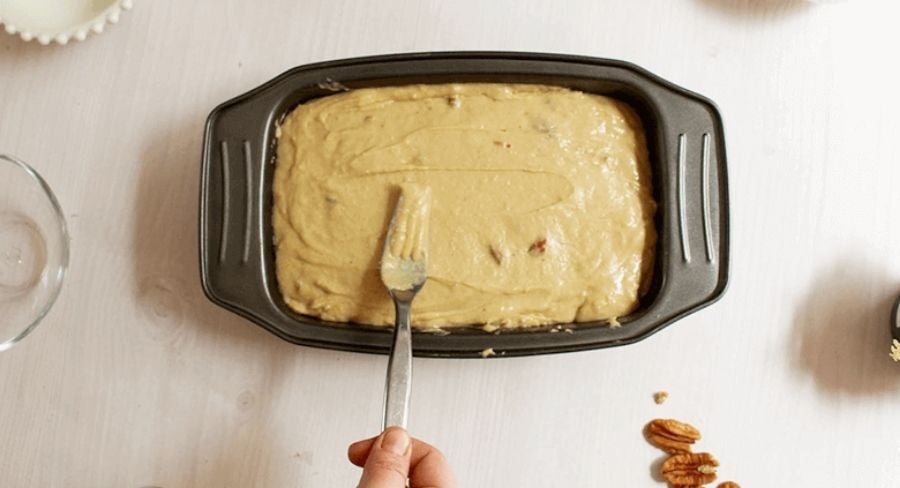 Budín de banana