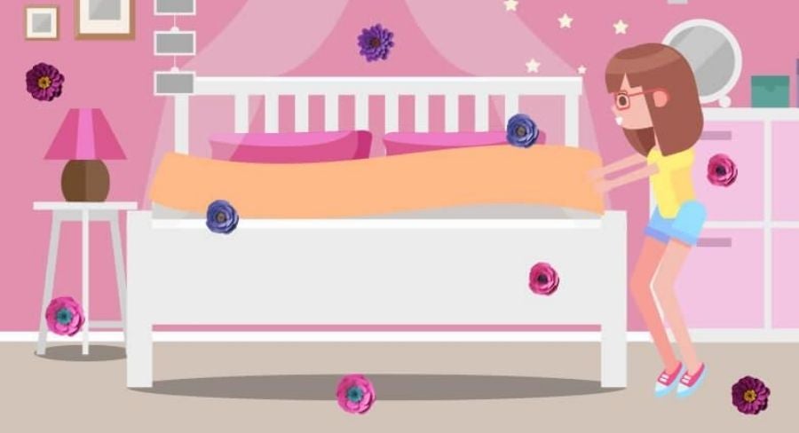 5 hábitos para mantener la casa organizada: tiende la cama