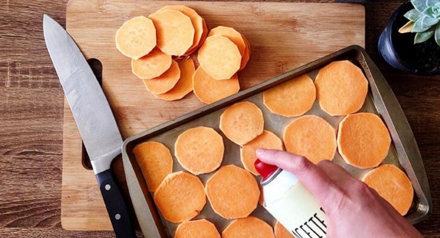 Chips de camote: procedimiento