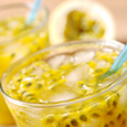 Agua de maracuyá